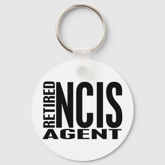 Porte-clés Agent NCIS à la retraite (Recto)
