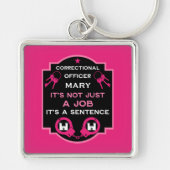 Porte-clés Agent pénitentiaire (Devant)