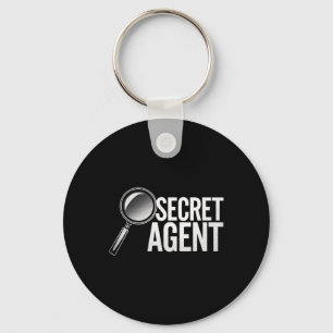 Porte-clés Agent Secret - Agent Secret Costume Inspecteur Spy