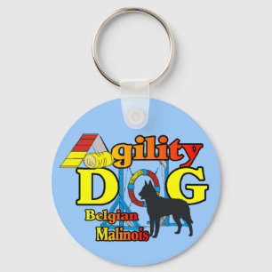 Porte-clés Agility Belgique Cadeaux Malinois