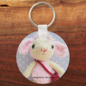 Porte-clés agneau conçu par jennyandteddy (Recto)