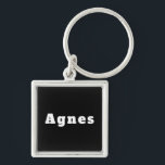 Porte-clés Agnes<br><div class="desc">Porte-clés du nom d'Agnes</div>