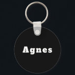 Porte-clés Agnes<br><div class="desc">Porte-clés du nom d'Agnes</div>