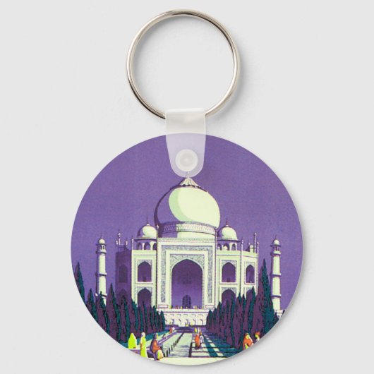 Porte-clés Agra ~ Taj Mahal (Recto)