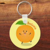 Porte-clés Agréable agrumes d'orange (Recto)