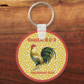 Porte-clés Agritourisme sur mesure B & B Country Roster (Recto)