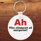 Porte-clés Ah l'élément de surprise (Recto)