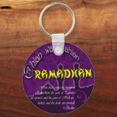 Porte-clés Ahlan Wa Sahlan Ramadhan (Recto)
