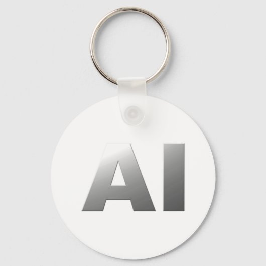 Porte-clés AI Intelligence artificielle (Recto)