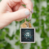 Porte-clés Ai - Technologie - Monogramme de codage - Symbole (main)
