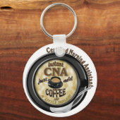 PORTE-CLÉS AIDE INSTANTANÉE EN INFIRMIÈRE CERTIFIÉE DE L'AIIC (Recto)