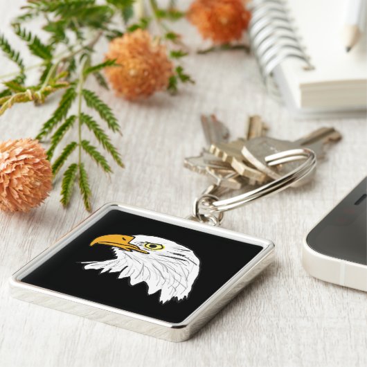 Porte-clés Aigle (Côté)