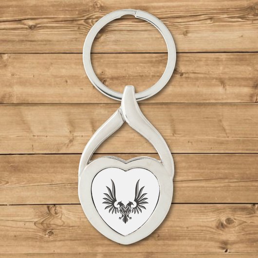 Porte-clés Aigle à deux têtes porte - clé