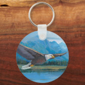 Porte-clés Aigle à tête blanche (Recto)