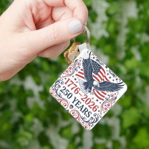 Porte-clés Aigle à tête blanche 250 ans de liberté