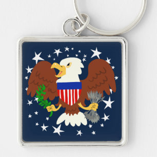 Porte-clés Aigle à tête blanche américaine