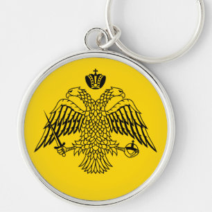 Porte-clés Aigle à tête double, Emblème byzantin et chrétien
