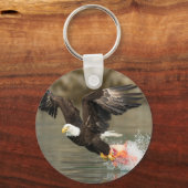 Porte-clés Aigle à tête plate (Recto)