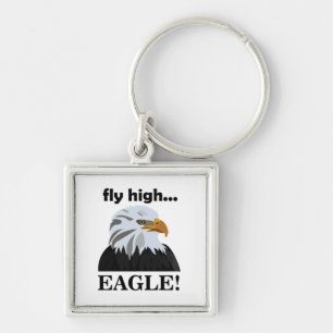 Porte-clés Aigle Aigle Bald Eagle Voler Haut Aigle