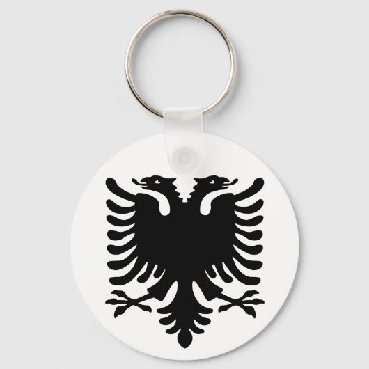 Porte-clés Aigle albanais. (Recto)