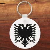 Porte-clés Aigle albanais. (Recto)