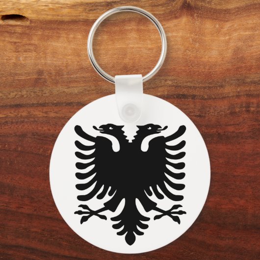 Porte-clés Aigle albanais. (Recto)