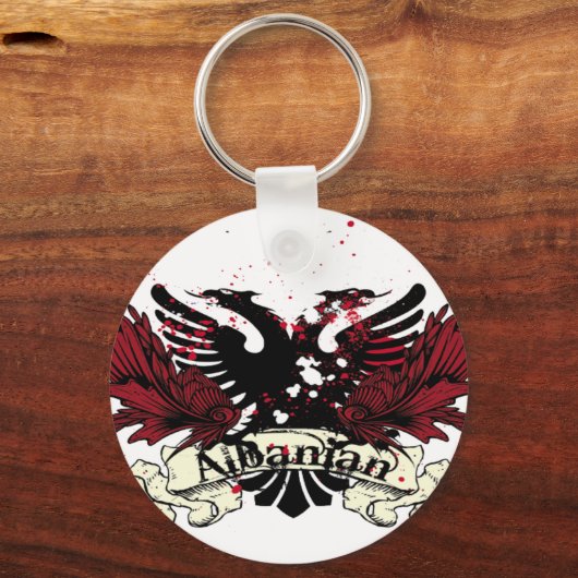 Porte-clés aigle albanais (Recto)