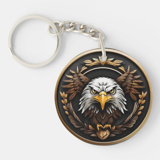 Porte-clés aigle américain (Devant)