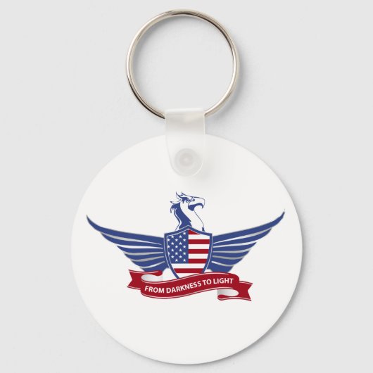 Porte-clés aigle américain (Recto)