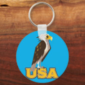 Porte-clés Aigle Américain Bold (Recto)