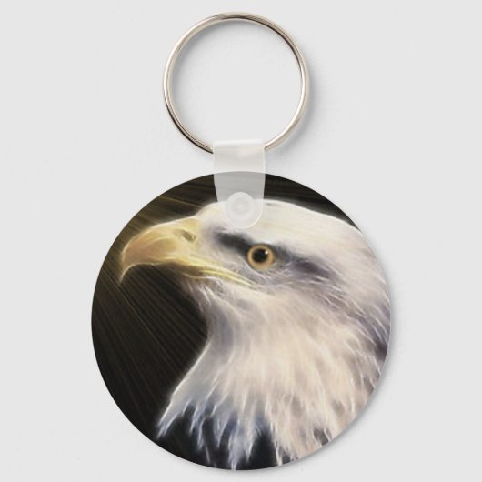 Porte-clés Aigle Bald / Voler Avec Les Aigles (Recto)