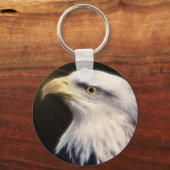 Porte-clés Aigle Bald / Voler Avec Les Aigles (Recto)