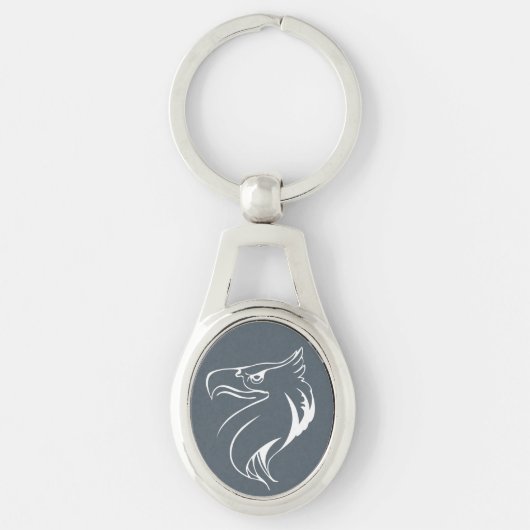 Porte-clés Aigle blanc (Devant)
