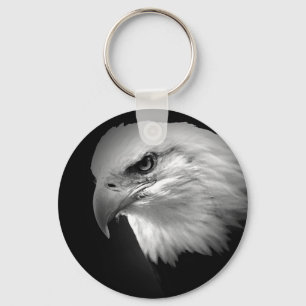 Porte-clés Aigle BW Bald