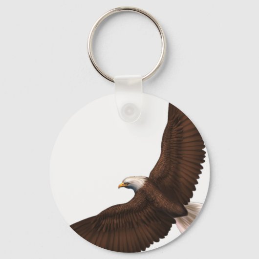 Porte-clés Aigle chauve (Recto)