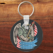 Porte-clés Aigle d'Amérique (Recto)