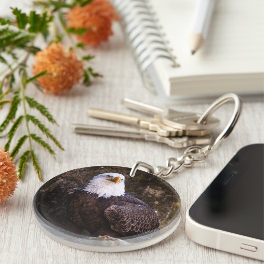 Porte-clés Aigle de Bald (Devant droit)