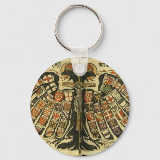 Porte-clés Aigle double autrichienne (Recto)