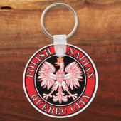 Porte-clés Aigle du Canada polonais de Québec (Recto)