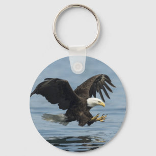 Porte-clés Aigle en approche