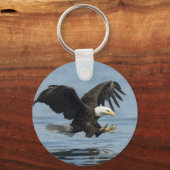 Porte-clés Aigle en approche (Recto)
