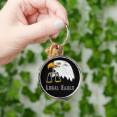 Porte-clés Aigle juridique (Main)