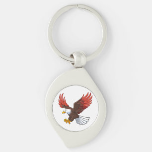Porte-clés Aigle majestueux en vol