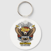 Porte-clés Aigle Rêveurs Intrépides (Recto)