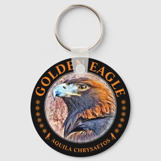 Porte-clés Aigle royal (Recto)