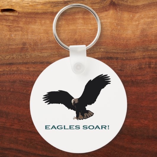 Porte-clés Aigle volant (Recto)