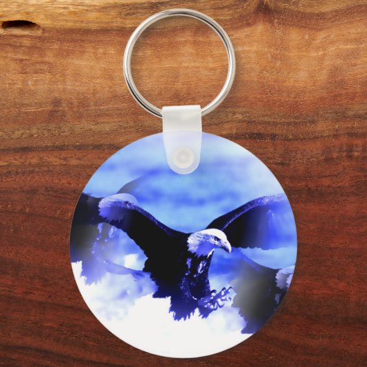 Porte-clés Aigle volant (Recto)