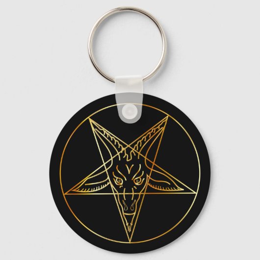Porte-clés Aiguille d'or de Baphomet (Recto)