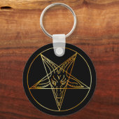 Porte-clés Aiguille d'or de Baphomet (Recto)