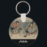Porte-clés Aikido Japonais Martial Art<br><div class="desc">Aikido Japonais Martial Art</div>